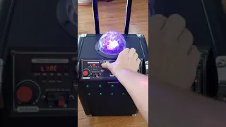 MASINGO Karaoke Machine for Adults Kids with 2 UHF Wireless Microphones - Portable Singing PA Spea