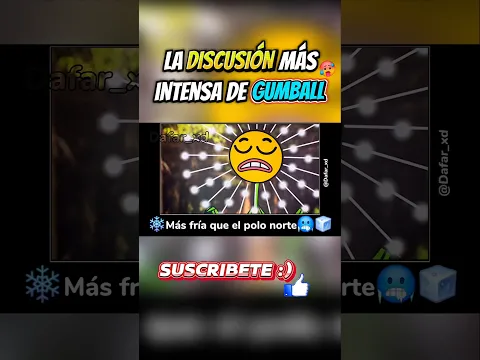 Contexto: Gumball mintió a Leslie diciéndole que sabía mucho de las plantas🌱🤓☝️
