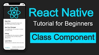 React Native tutorial Class Component