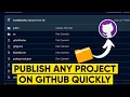 How to Upload Project on Github FAST - WATCH THIS Github Tutorial 2025