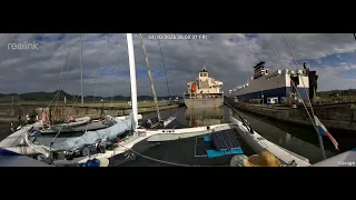 Tritium Panama Canal Crossing
