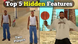 Download 5 Hidden Features In GTA San Andreas Many Players Don't Know About | Hindi MP3