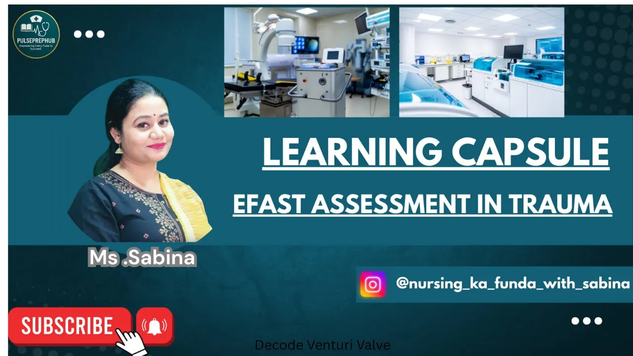 eFAST assessment in Trauma