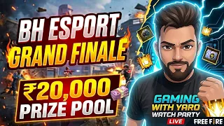 🏆 GRAND FINALS LIVE! ₹10,000 Prize Pool | Free Fire Watch Party Hindi #freefire