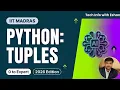 Python Tuples Complete Tutorial Master Immutability Tuple Methods Eshan Shekhar