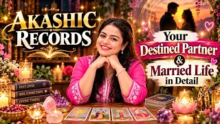 🔮✨ AKASHIC RECORDS: YOUR DESTINED PARTNER & MARRIED LIFE IN DETAIL 💍❤️ | Pick a Card