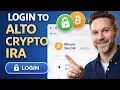 Alto Crypto IRA Login Guide Sign In Access Your Account Easily