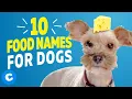10 Cute Food Names for Dogs