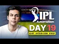 Selenium webdriver Assignment SDET Interview Prep - Day 19