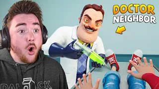 Hello Neighbor but he BECOMES A DOCTOR… (not a good one)