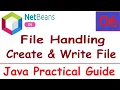 Java Practical Guide - 6 File Handling in Java