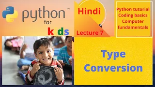 Python for kids 7 Type Conversion
