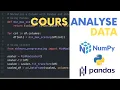Python Course Data Analysis and Processing NUMPY PANDAS Data Science
