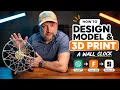 How to Design and 3D Print a Wall Clock with ChatGPT Fusion 360