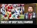 Is the swivel hip drop tackle ban BAD for the NFL NFL on FOX Pod