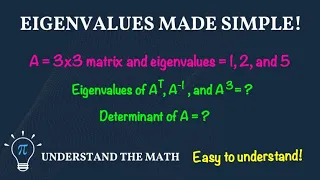 Find the Eigenvalues of a Matrix s Transpose Inverse and Power