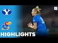 BYU vs Kansas | Big 12 Women's Soccer Championship Final | Highlights - November 08, 2025