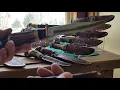 German solingen stag handle knives