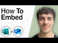 How to Embed Microsoft Forms in Outlook Email 2025 Full Guide