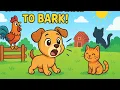 Download Lagu The Puppy Learns to Bark 🐶 | Fun Kids Story with Moral | English Short Story for Children