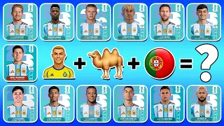 Guess The Football Player By The Emojis ⚽ Yamal 💛CR7 ❤️Messi 💙 | FIFA World Cup 2026😱
