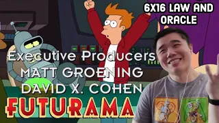 promotion futurama season 6 episode 16 law and oracle reaction