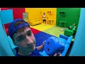 Trapped In Every Color For 24 Hours!