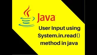 9 3 User Input using System in read method in java