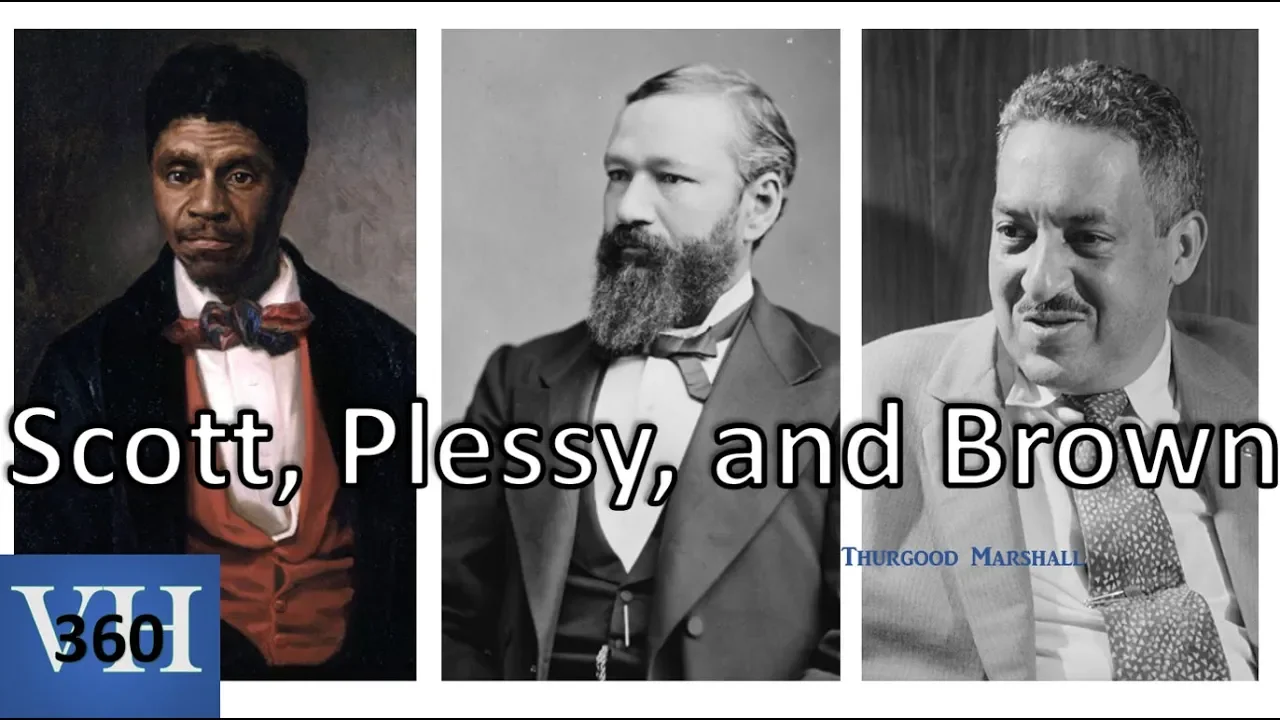 Landmark Supreme Court Cases Scott Plessy Brown