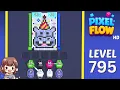 Pixel Flow Level 795 Solution Walkthrough