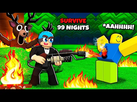 Video Thumbnail: NILUTO KO ANG MGA SKINWALKER! | Roblox | I SURVIVE 99 NIGHTS in the FOREST