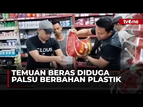 Waspada! Beras Oplosan Berbahan Plastik Kembali Beredar