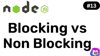 Blocking vs Non Blocking - Node JS Hindi Coding Scenes