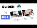 FULL How To Create A Responsive Slider Using HTML CSS and Swiper JS