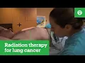 Lung cancer Radiation therapy treatment Lowell General Hospital