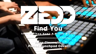zedd find you exige piano u0026 launchpad cover feat matthew koma u0026 miriam bryant
