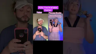 POV You Re A Hater Hunter Kpop Demon Hunters Shorts Howitsdone Pov 