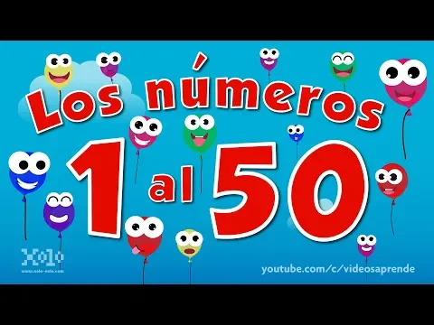 Download MP3 1 bis 50 Ballons zählen für Kinder Videos- Videos lernen