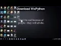 wxPython tutorial 2 Download and Install wxPython