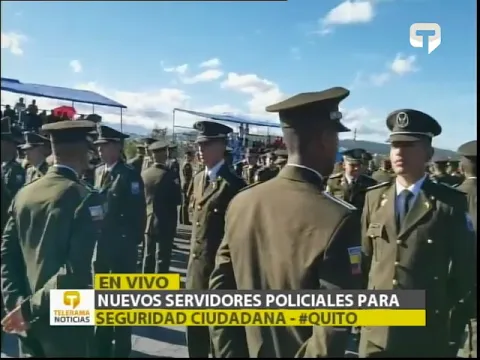 Nuevos servidores policiales para seguridad ciudadana - #Quito