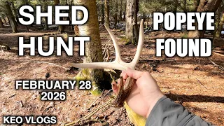 Found One Side To Popeye 12 Mile Shed Hunt