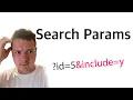 Search Parameters Full Guide - How to Implement with Next js