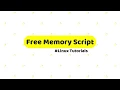 How to check free memory in linux through scripting