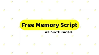 How to check free memory in linux through scripting
