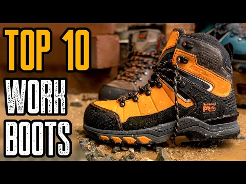 Download MP3 Top 10 Most Comfortable Work Boots for Men 2021