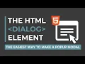 Exploring the HTML Dialog Element