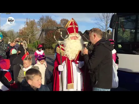 Video Reportage van RTV NOF over de sinterklaasintocht in Tytsjerk in 2023, toen Sinterklaas met een bus naar het dorp kwam.