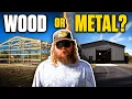 Why Dakota Chose a 40x60 Metal Garage Over Wood Farm Hangout Business Shop Tour