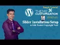 Wordpress Theme Customization Bangla Tutorial Part - 5 Wordpress Slider Edit Footer Copyright Text