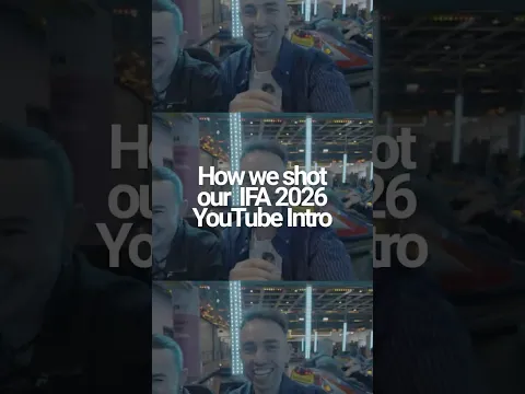 How we shot our “Best of IFA 2026” intro